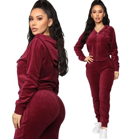 custom velour tracksuit wholesale.